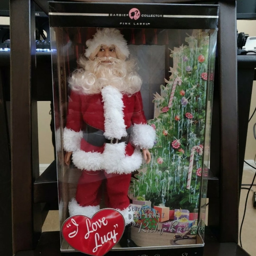 Barbie Ricky Ricardo Santa